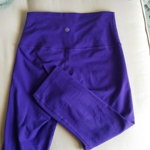 Lululemon Wunder Under High Rise Crops