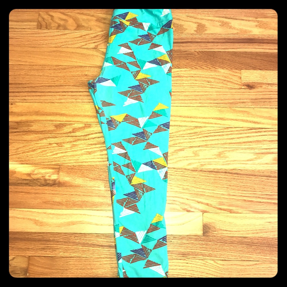 OS LuLaRoe leggings - geometric pattern
