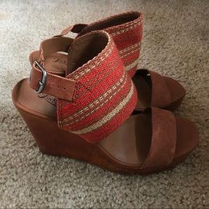 Lucky Brand wedge sandals