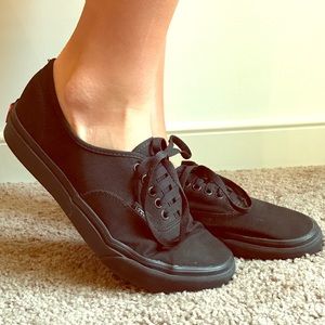 Women's Black Vans