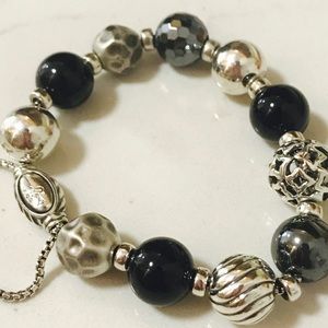 DAVID YURMAN Elements Bracelet Black Onyx Hematite