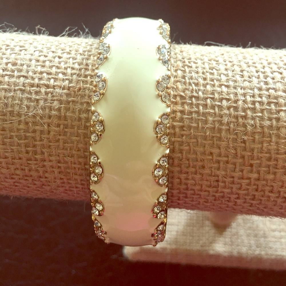 Cream & Stone Stella & Dot Bracelet