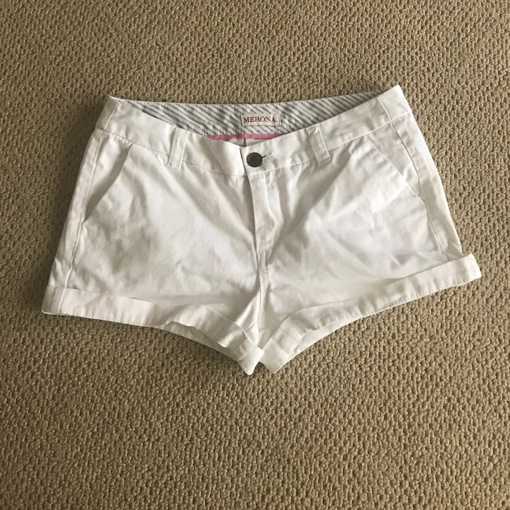 Merona Women'a White Short