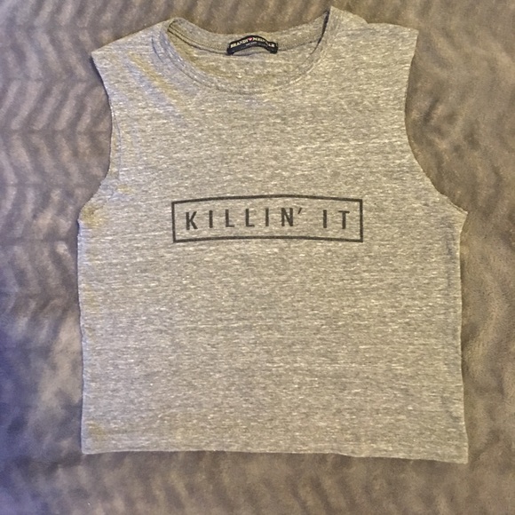 Brandy Melville Killin' It crop top - Picture 1 of 2