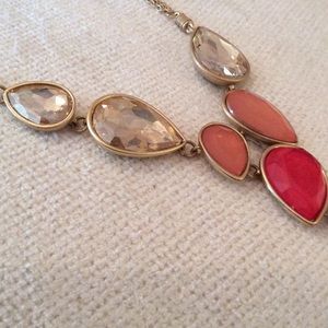 Kenneth Cole Jewelry - Sparkly Orange and Gold Tone Kenneth Cole Necklace Kenneth Cole Jewelry - Sparkly Orange and Gold Tone Kenneth Cole Necklace