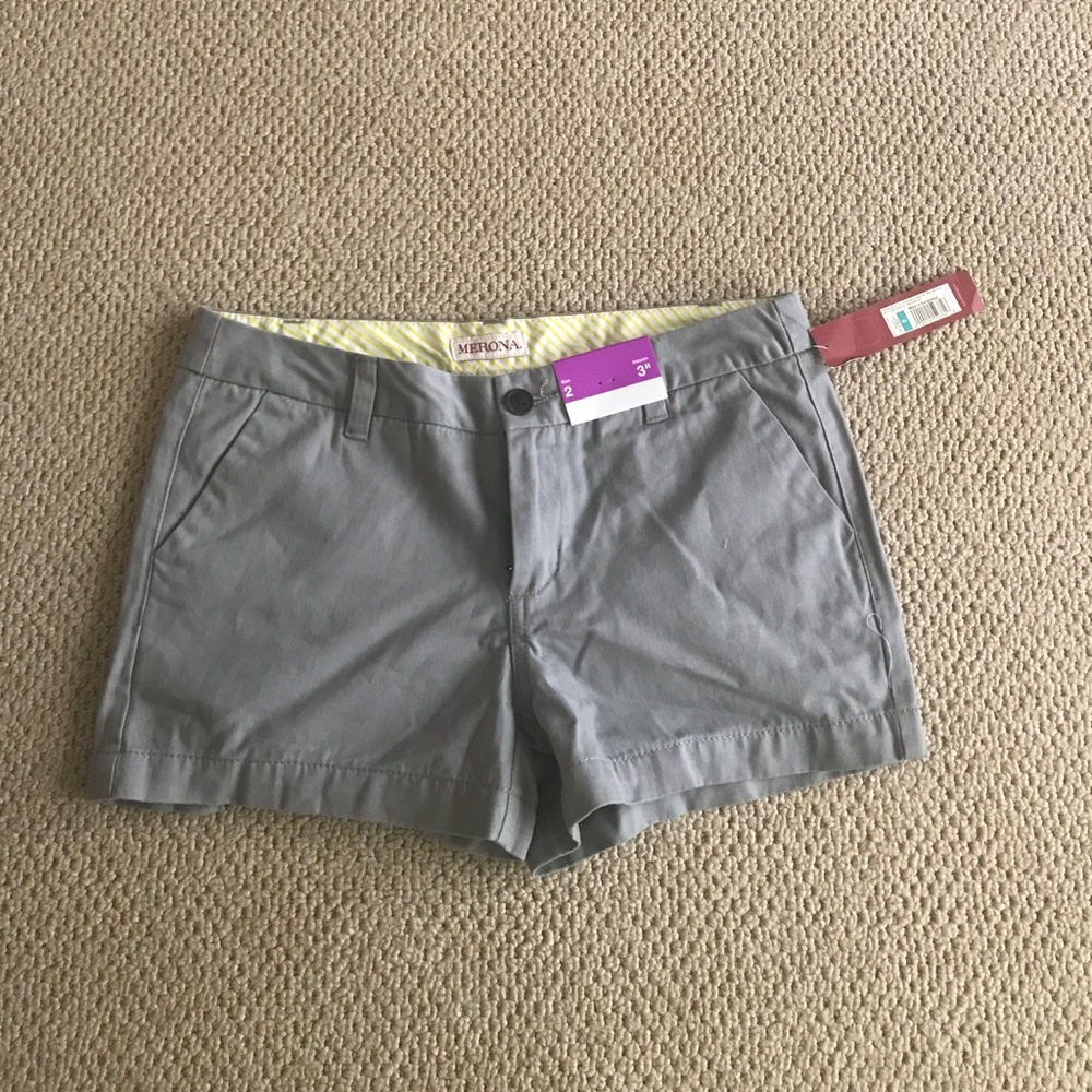 Brand New Women's Grey Merona shorts!!!