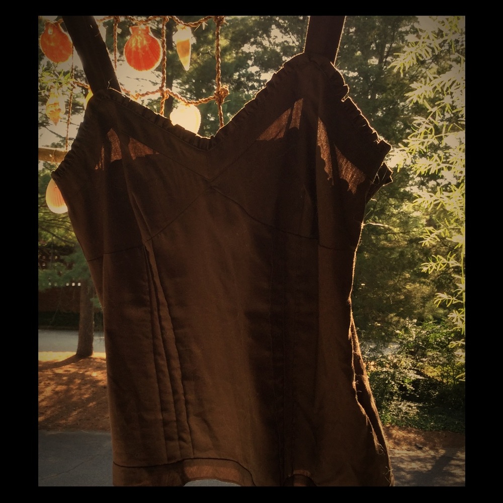 Ann Taylor brown camisole top