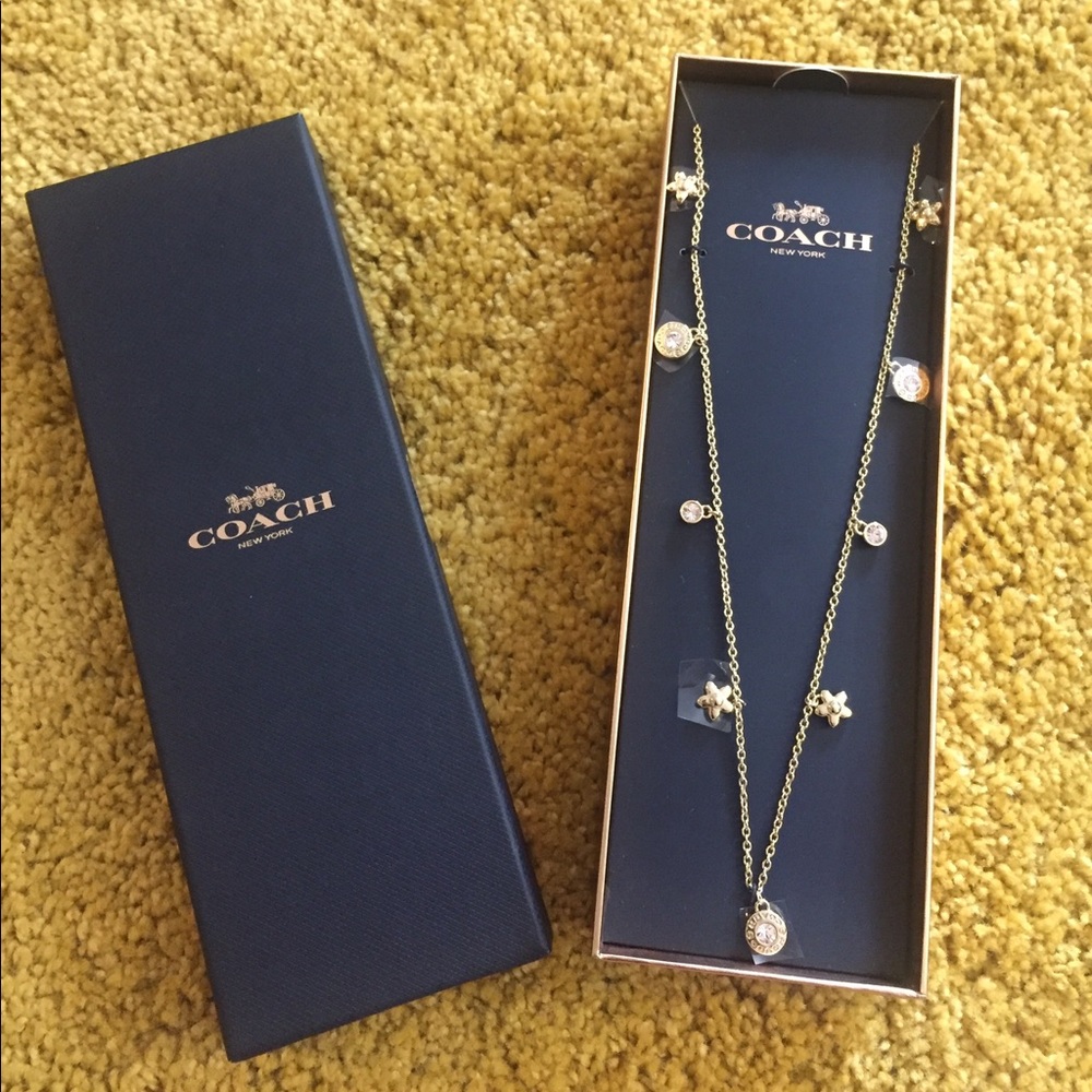 Coach long necklace