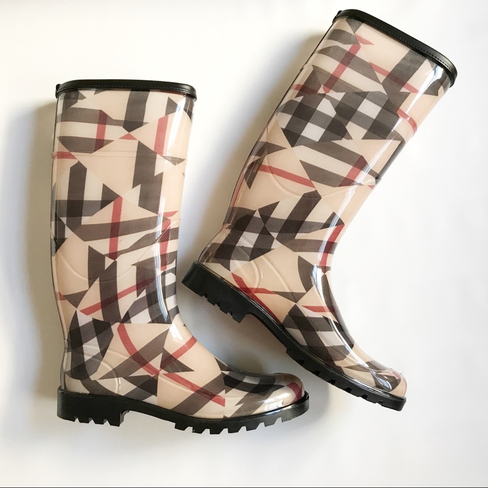 | B u r b e r r y | Authentic Patchwork rainboots - Picture 1 of 8