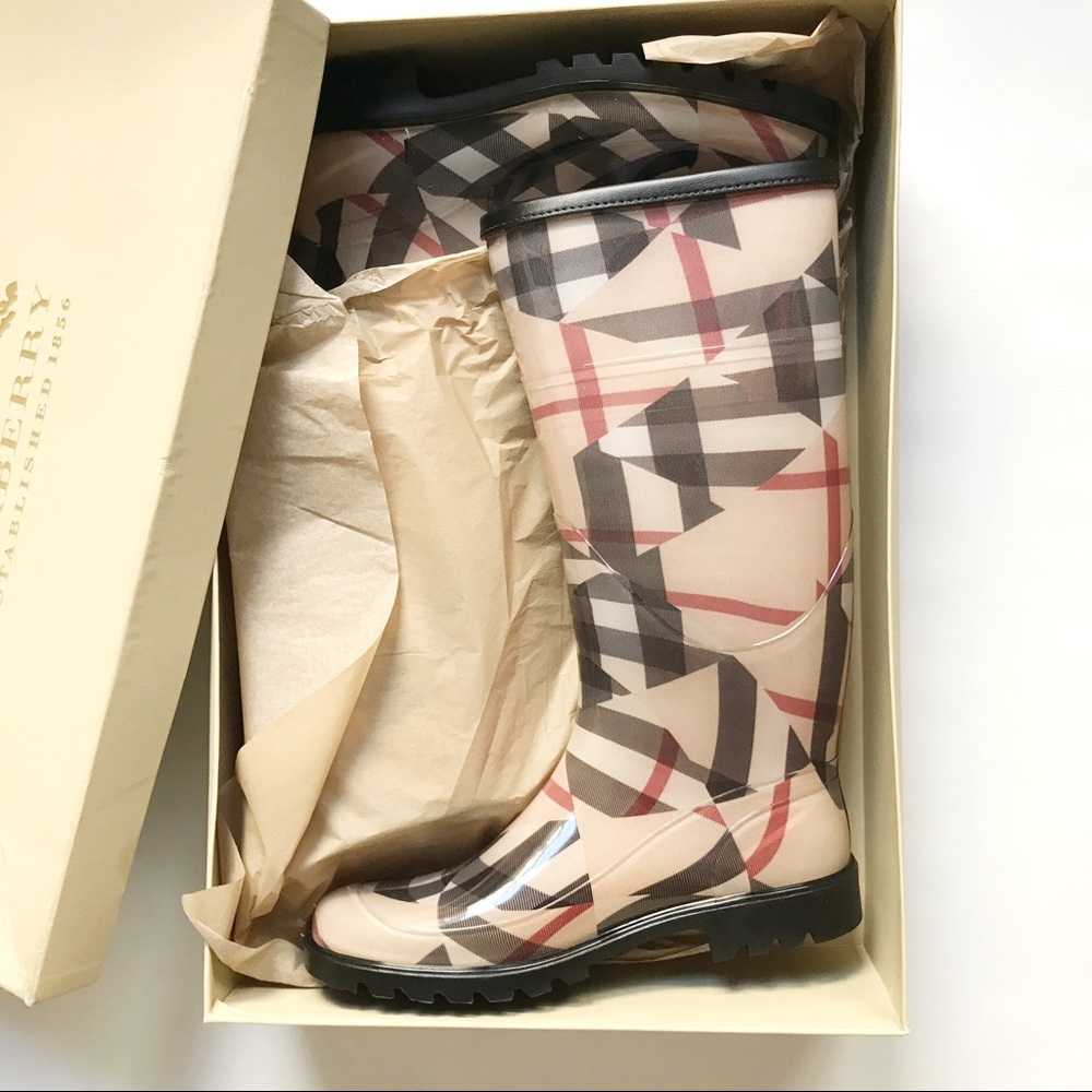 | B u r b e r r y | Authentic Patchwork rainboots - Picture 2 of 8