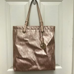 Rose Gold Michael Kors Tote