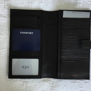 Tumi wallet and passport case
