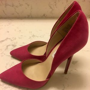 Steve Madden Fuschia Pointy Toe Pumps
