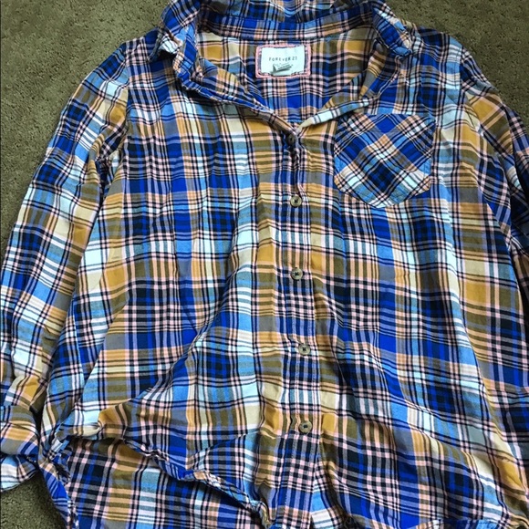 Plaid button down - Picture 1 of 3