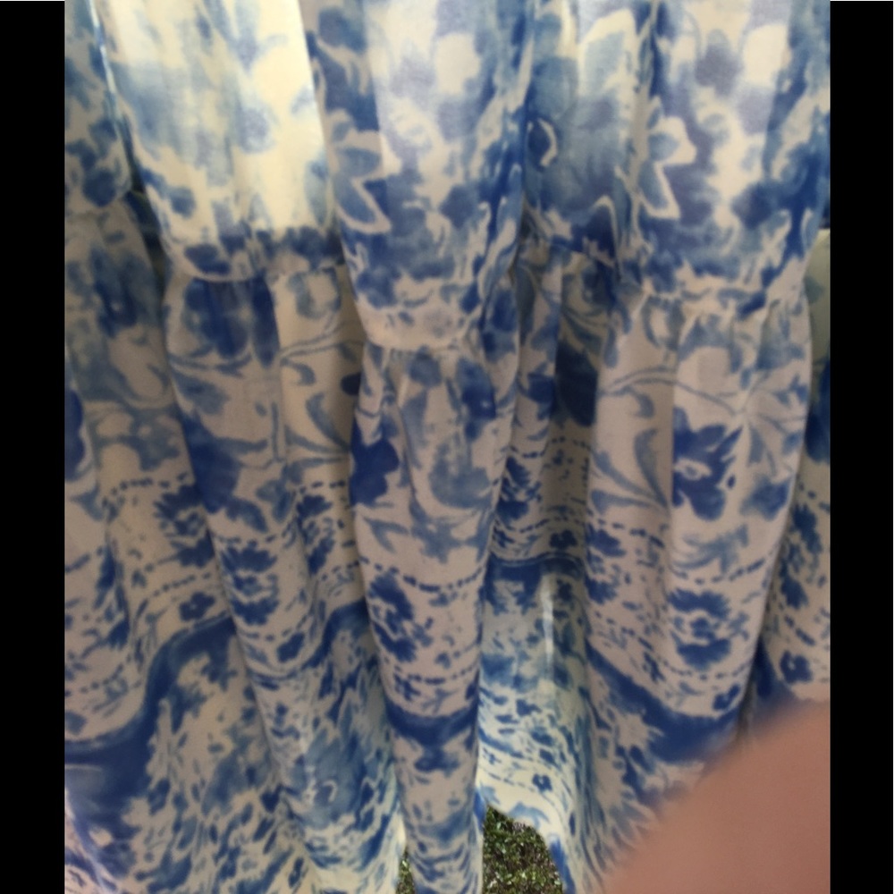 Chaps Ralph Lauren blue skirt - Picture 4 of 5