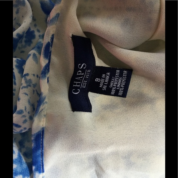 Chaps Ralph Lauren blue skirt - Picture 5 of 5