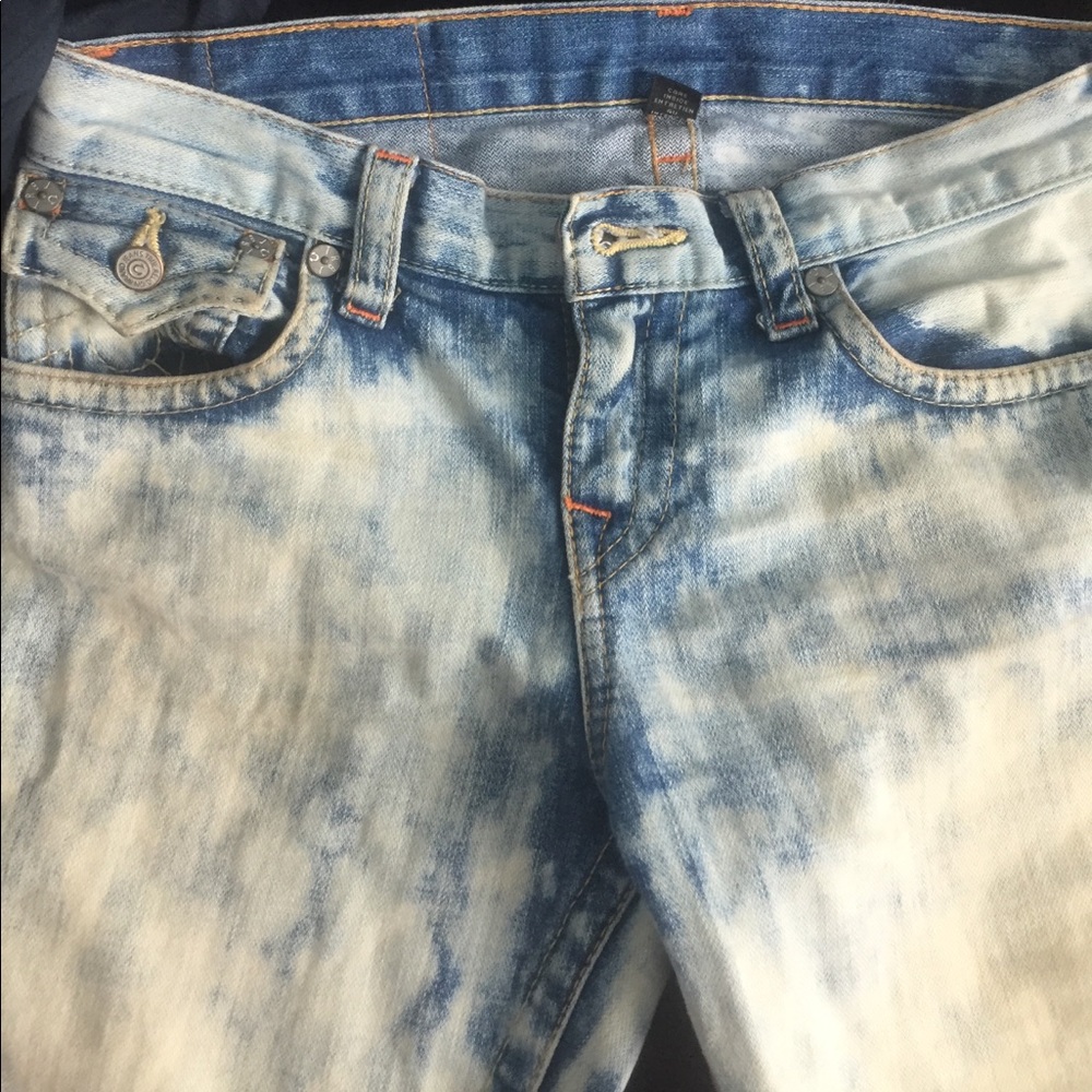 True Religion bleached pants