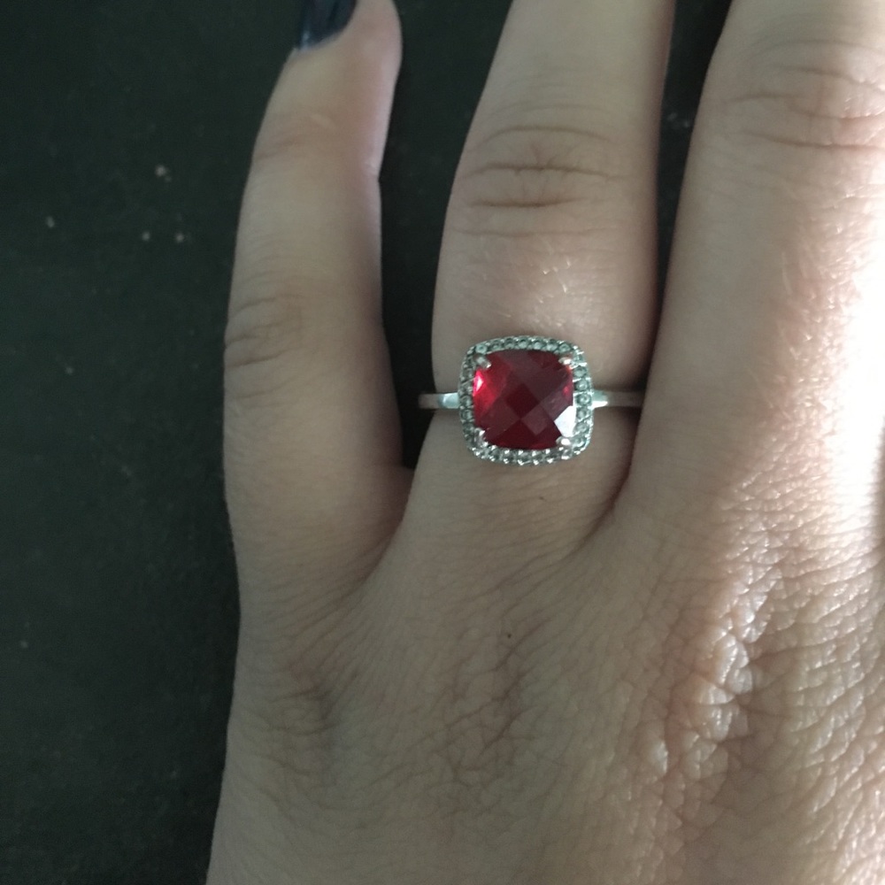 Red costume ring