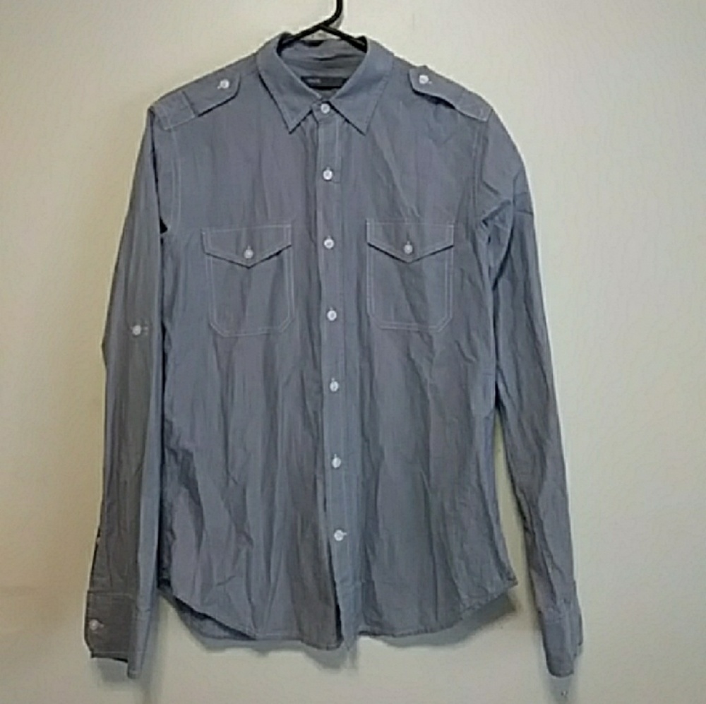 Vince mens button down dress shirt