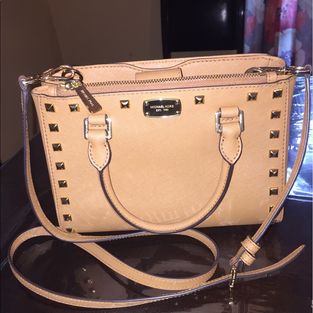 Michael Kors Satchel with Studs