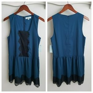 Camilla Tree teal dress SZ S NWT!