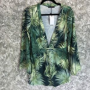 Pattern Printed Romper Playsuit