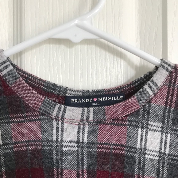 BRANDY MELVILLE PLAID SHIRT - Picture 2 of 3