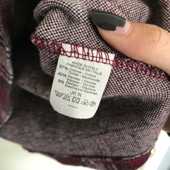 BRANDY MELVILLE PLAID SHIRT - Picture 3 of 3