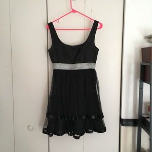 Black party dress size 7