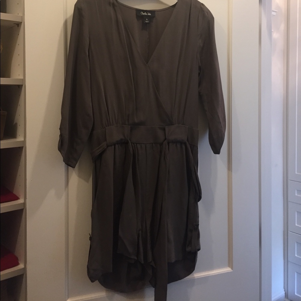 Charlie Jade olive green romper