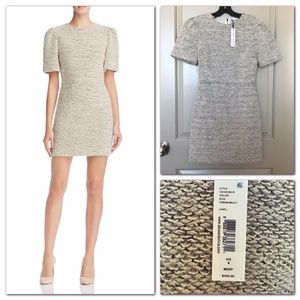 Alice + Olivia Genny Knit Mohair Sheath Dress