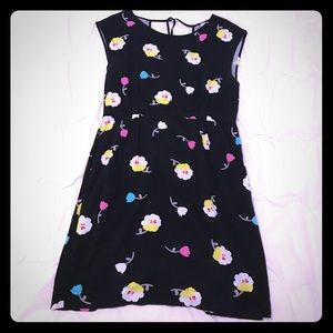 Fitted fun floral dress from London