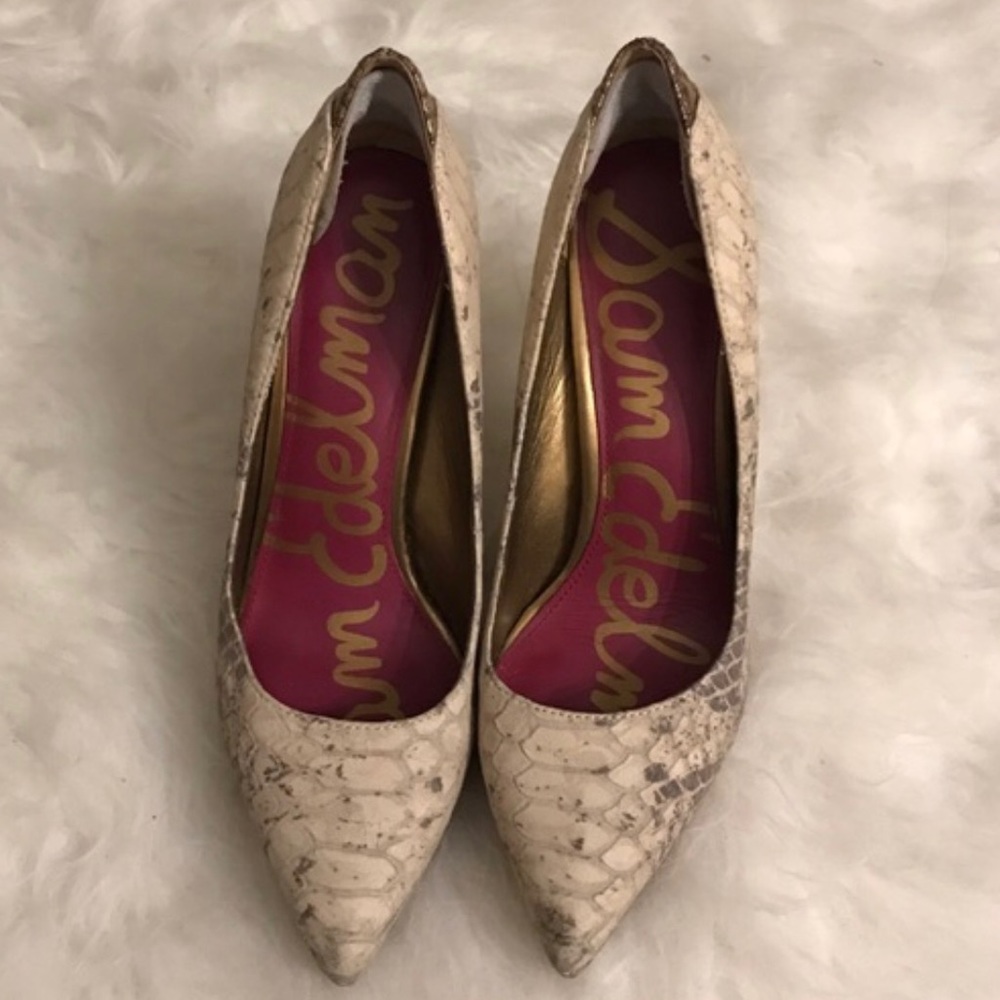 Offers welcome! Sam Edelman 4" pumps