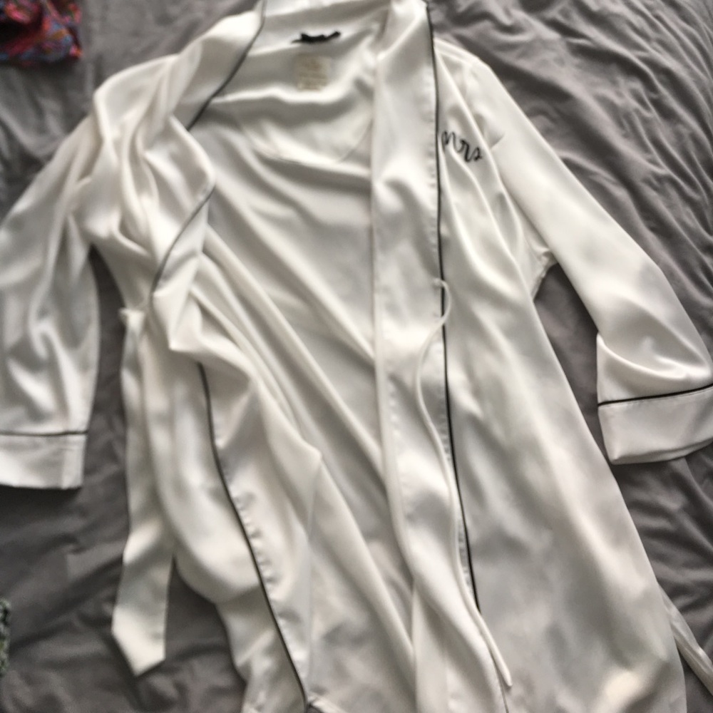 White Kate Spade Mrs. Robe