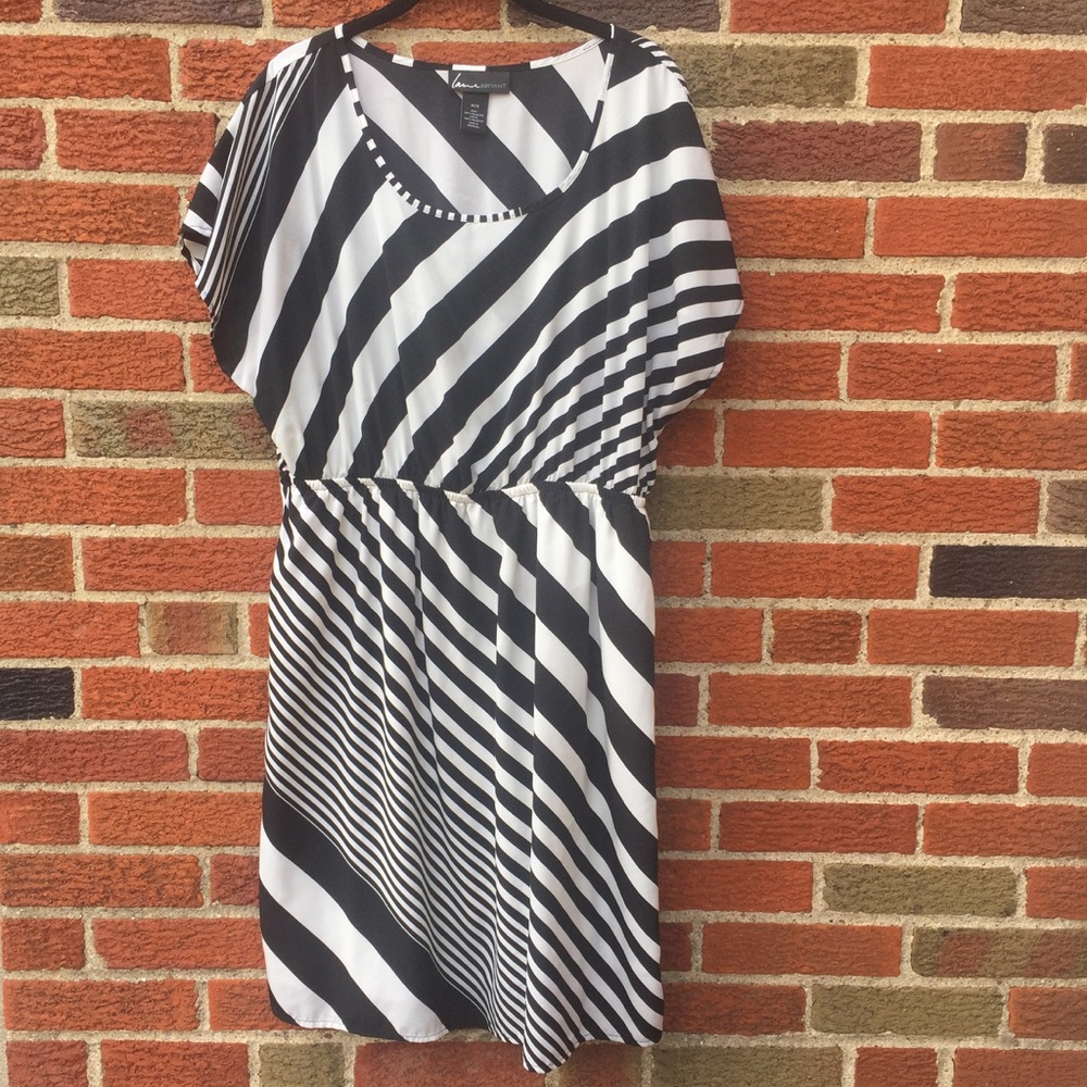 Lane Bryant Black+White Dress