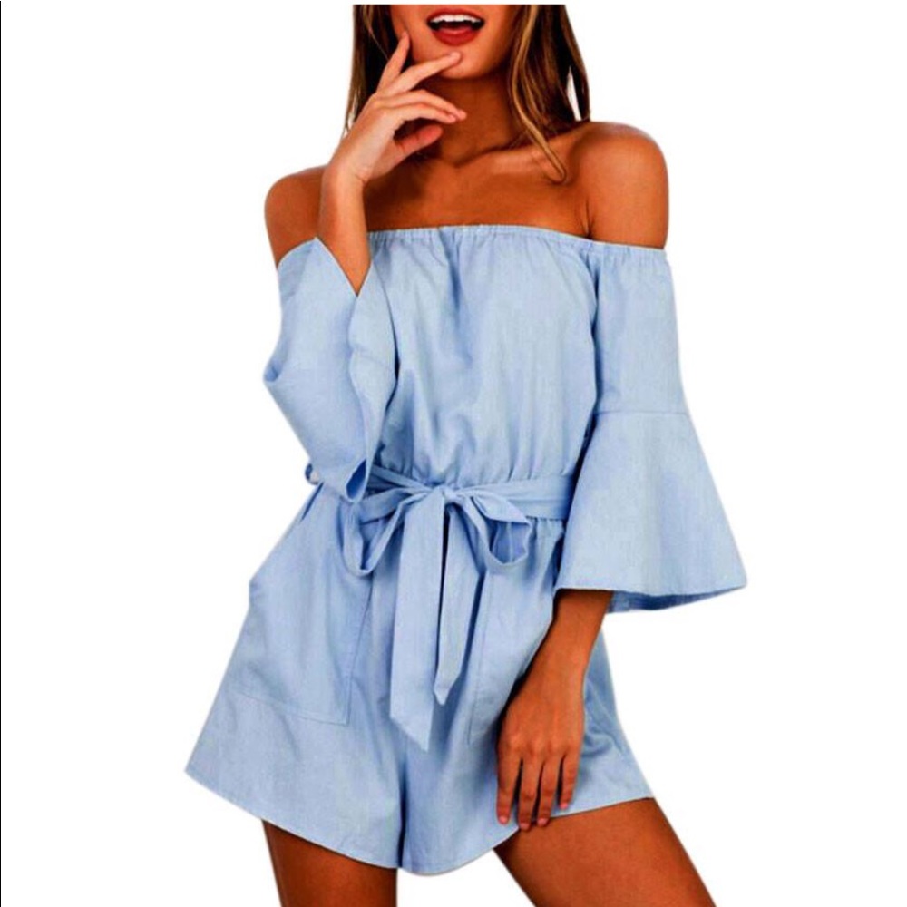 Off Shoulder summer romper