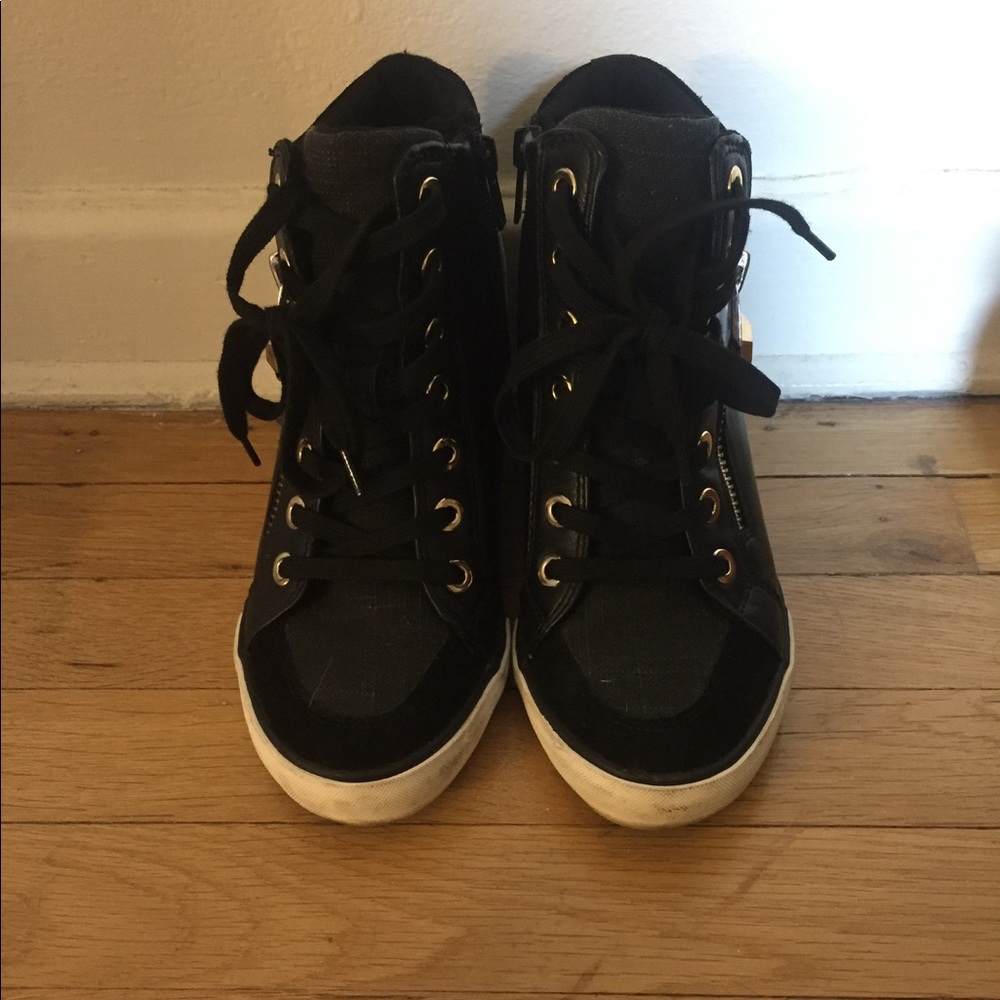 Aldo wedge sneakers size 8