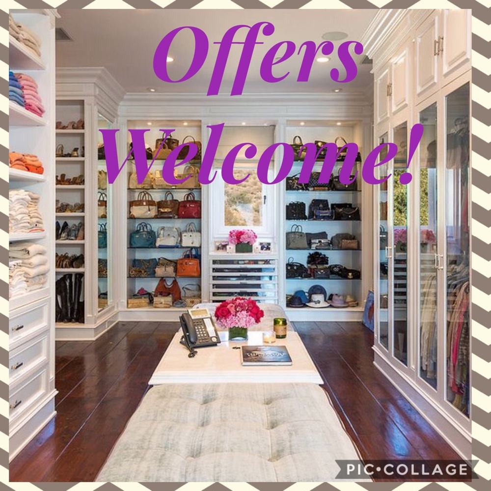 REASONABLE OFFERS WELCOME