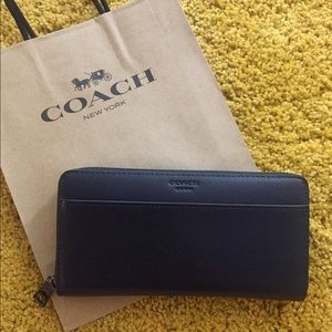 Coach wallet midnight