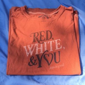 Life Is Good tshirt