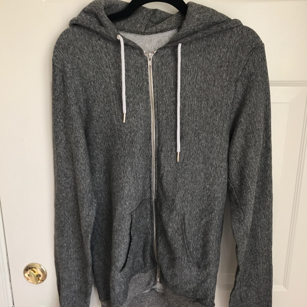 American apparel hoodie Grey size M