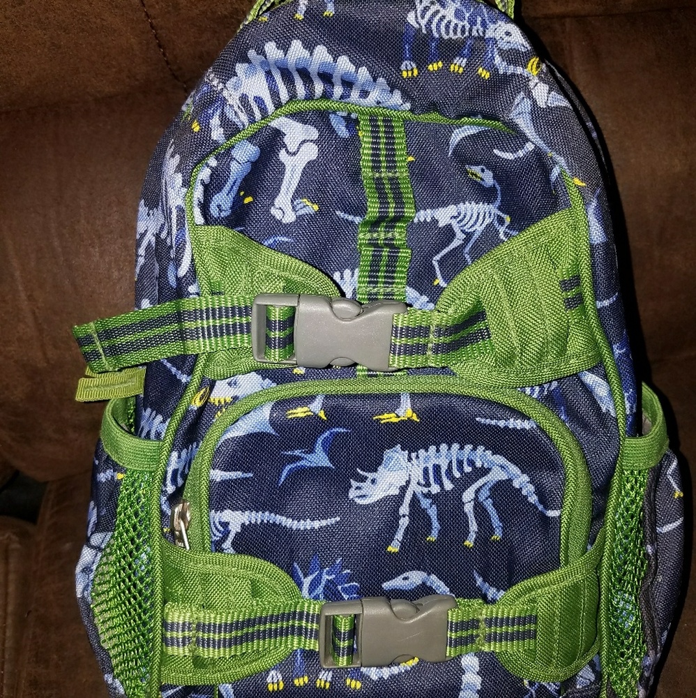 Pottery Barn dino backpack