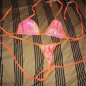 *SOLD ON Ⓜ️*Dancewear neon pink&orange