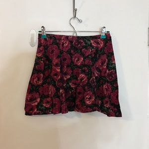 Floral Skater Skirt