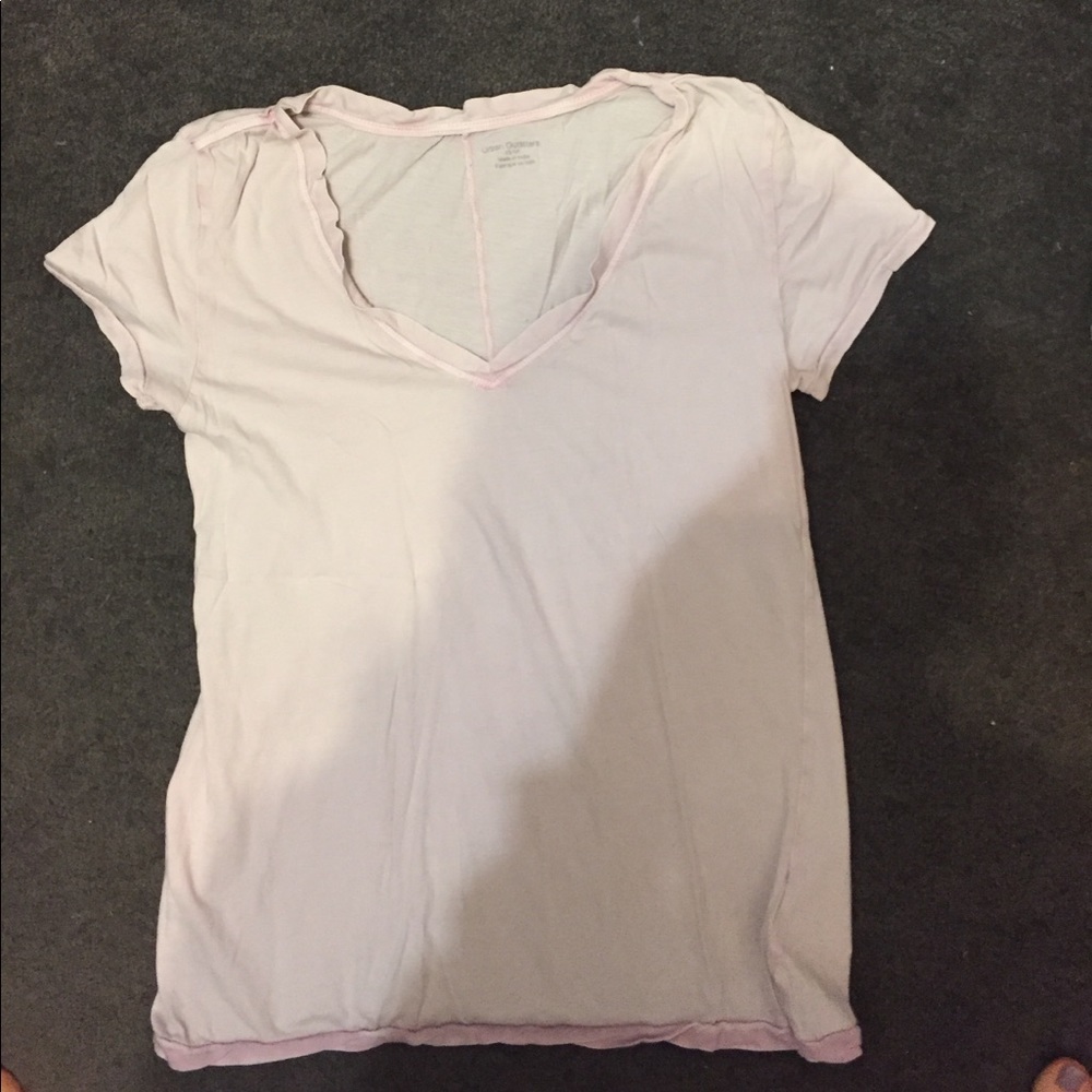 Urban Outfitters Light Pink V-neck