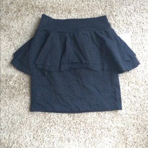 Lily White Peplum Skirt (S)