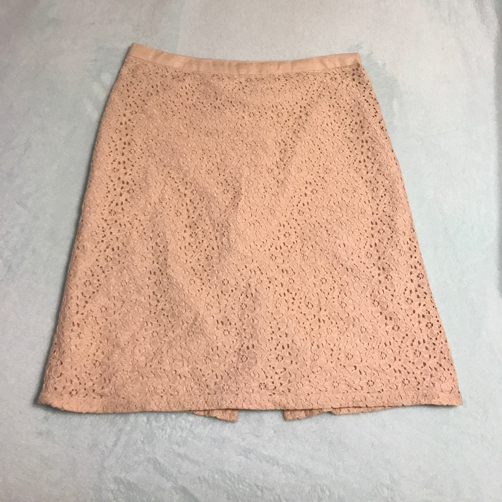 Isaac Mizrahi Lace Pencil Skirt