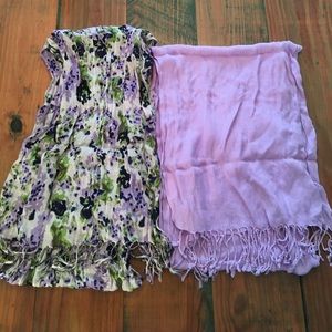 Set of 2 scarves