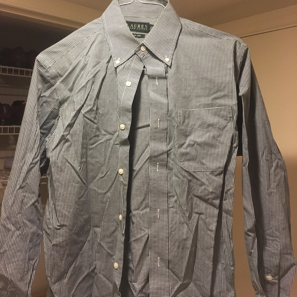 Lauren by Ralph Lauren Men's Button Down Shirt