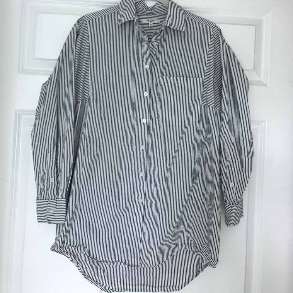 Madewell Stripped Button-Down Shirt